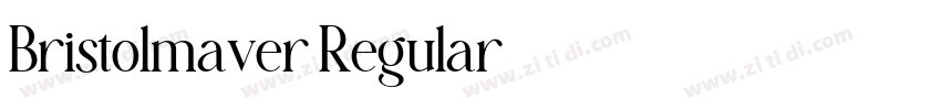 Bristolmaver Regular字体转换 Bristolmaver Regular字体转换